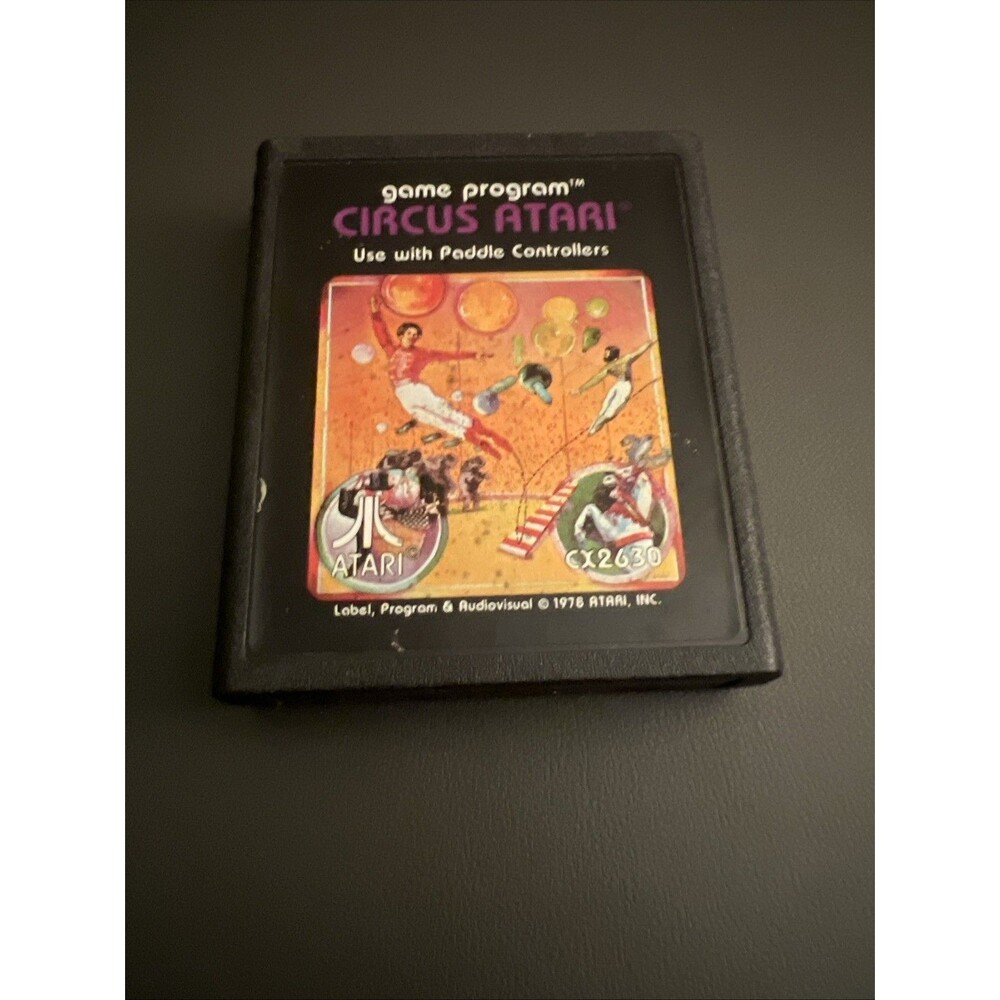 Circus Atari 2600 Video Game - tested